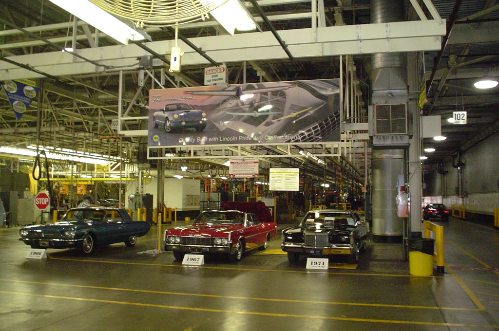 At the Wixom assembly line where it was built back in 1971
