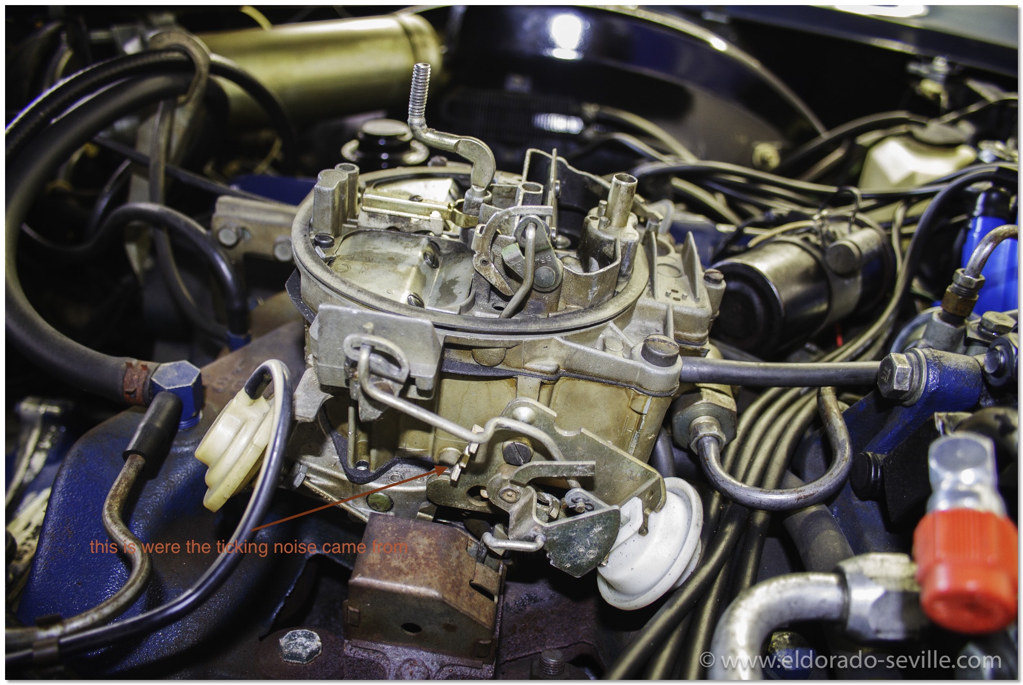 1967 Cadillac Eldorado Carburetor Quadrajet