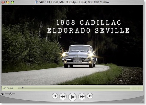1958 Cadillac Eldorado Seville Video