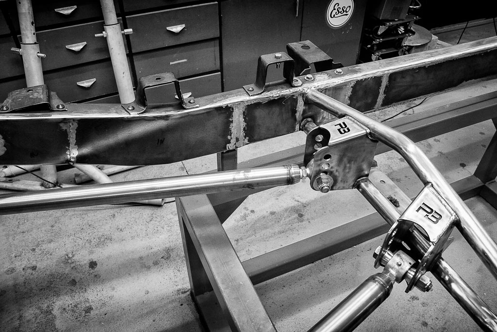 April 2015 - working on the frame and suspension