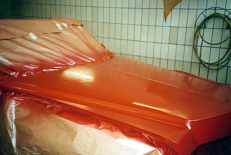 The car in primer