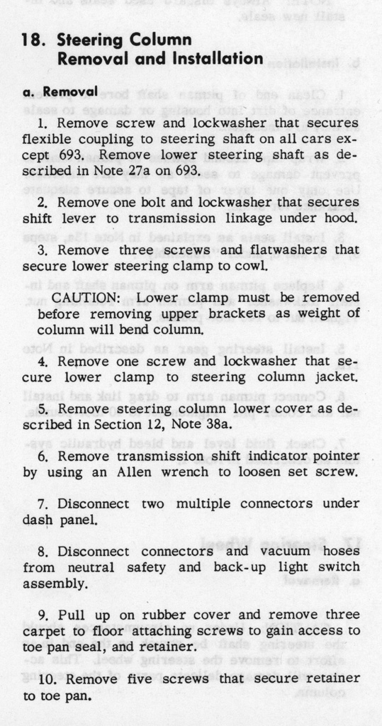 How to change the turn signal switch and steering column