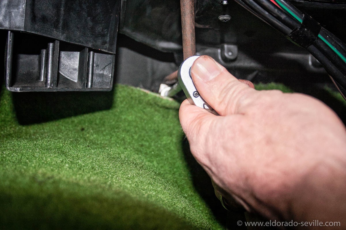 Repairing the leaky heater core