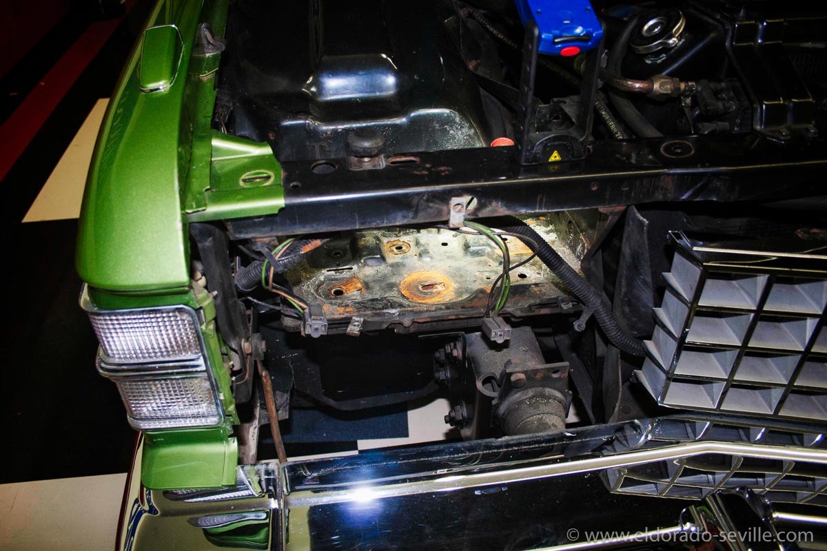 Battery tray restoration