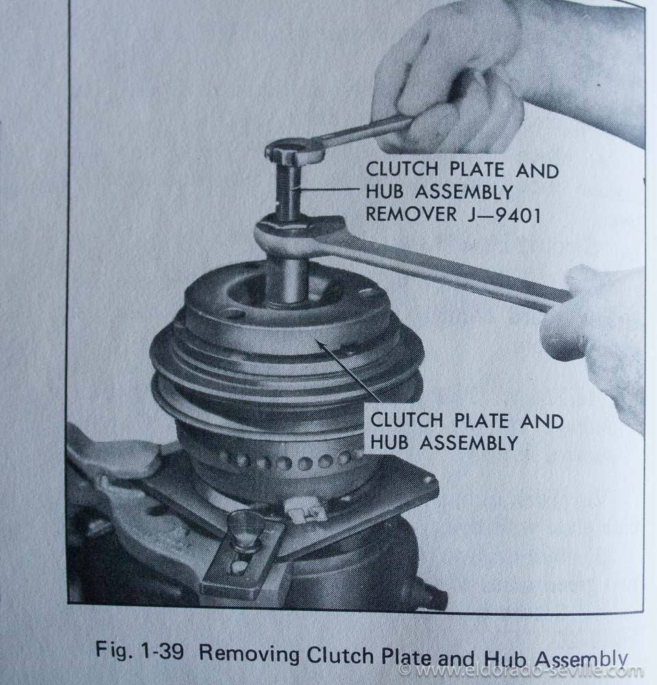 Repairing the A6 AC Compressor.