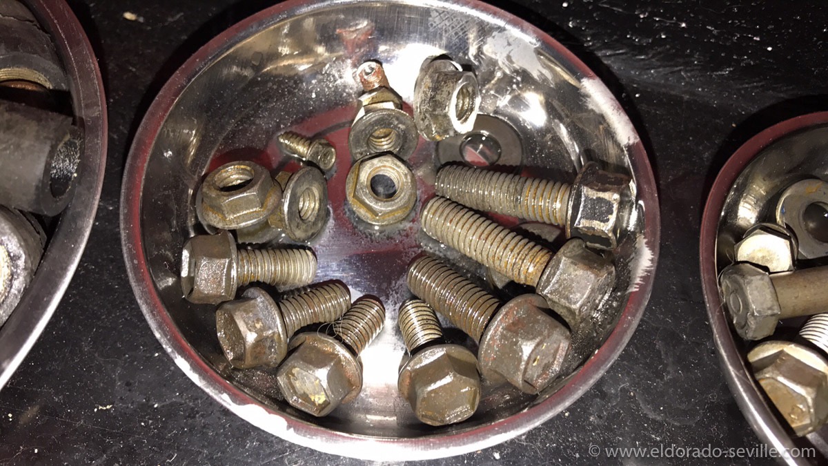 Also cleaned all the bolts