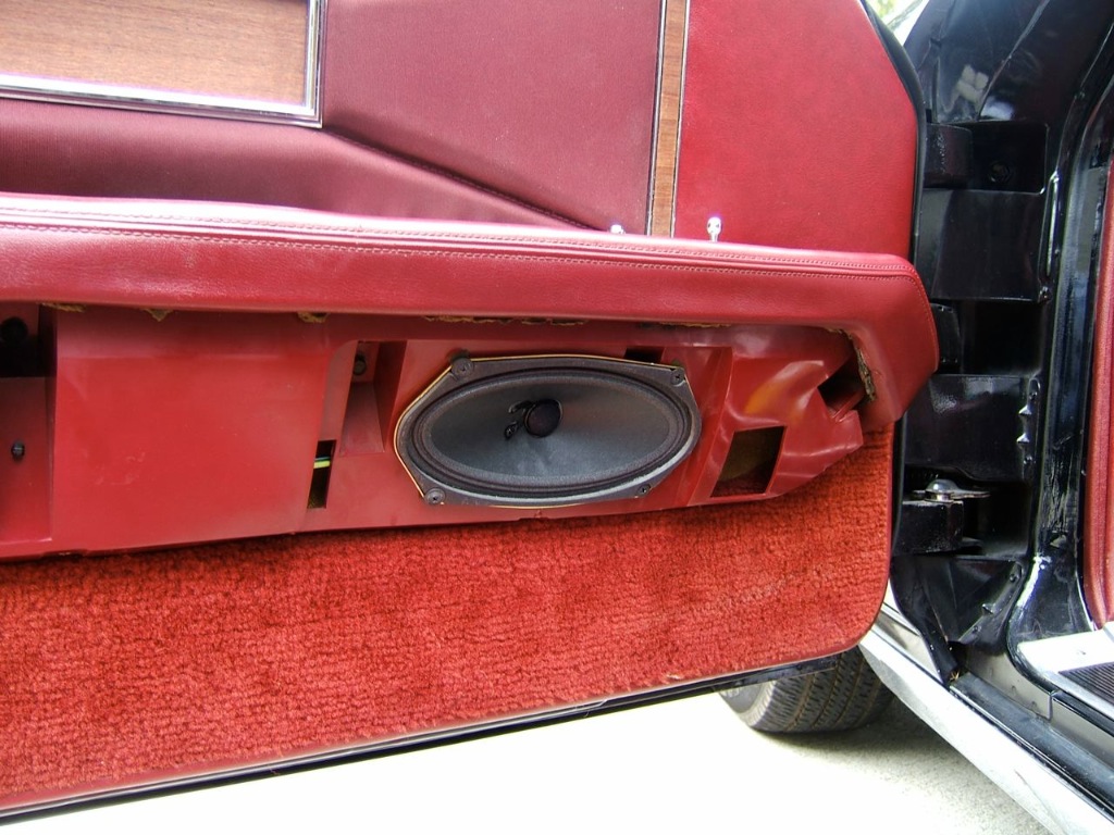 New reproduction speakers were installed