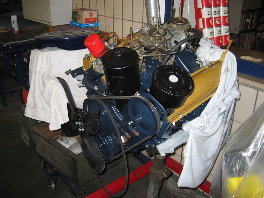 the rebuilt engine