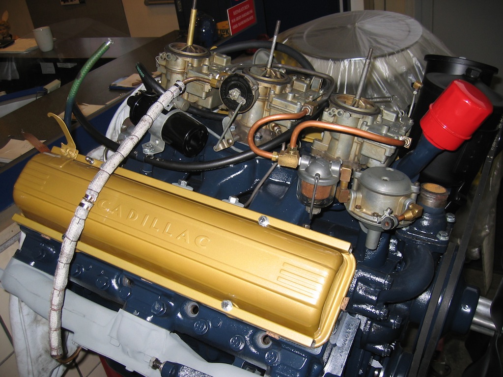 the rebuilt engine