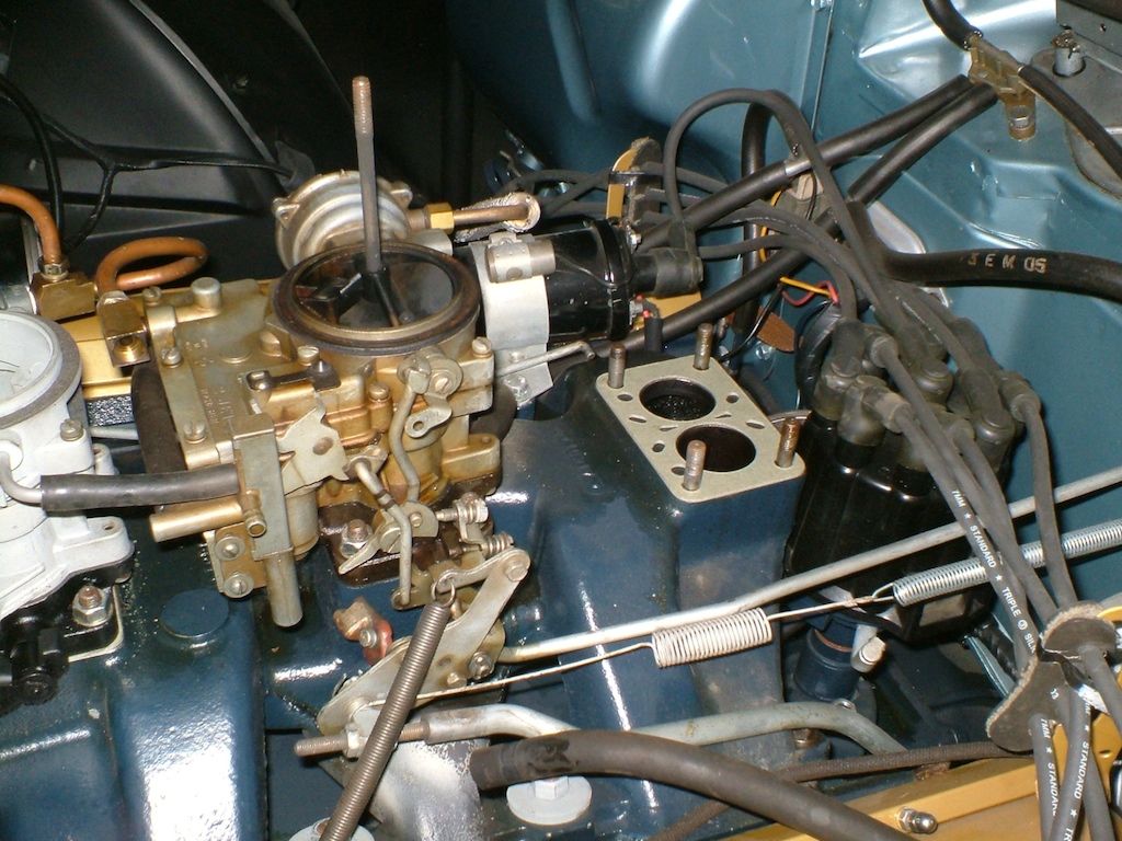 The tri-carburetor rebuild