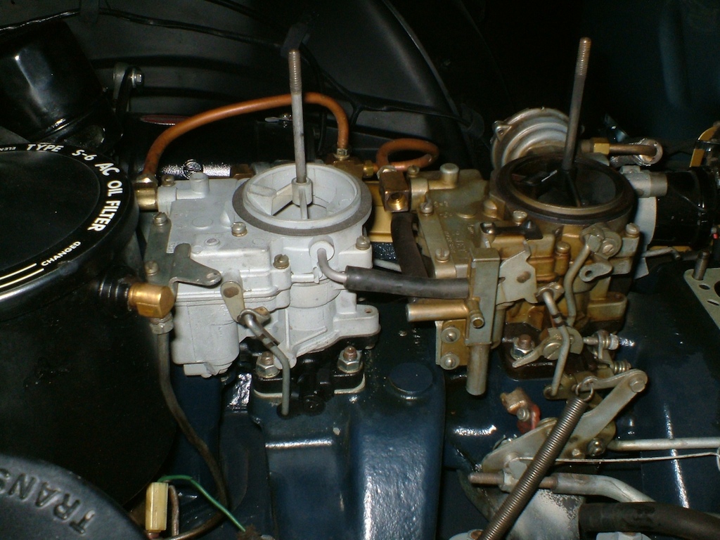 The tri-carburetor rebuild
