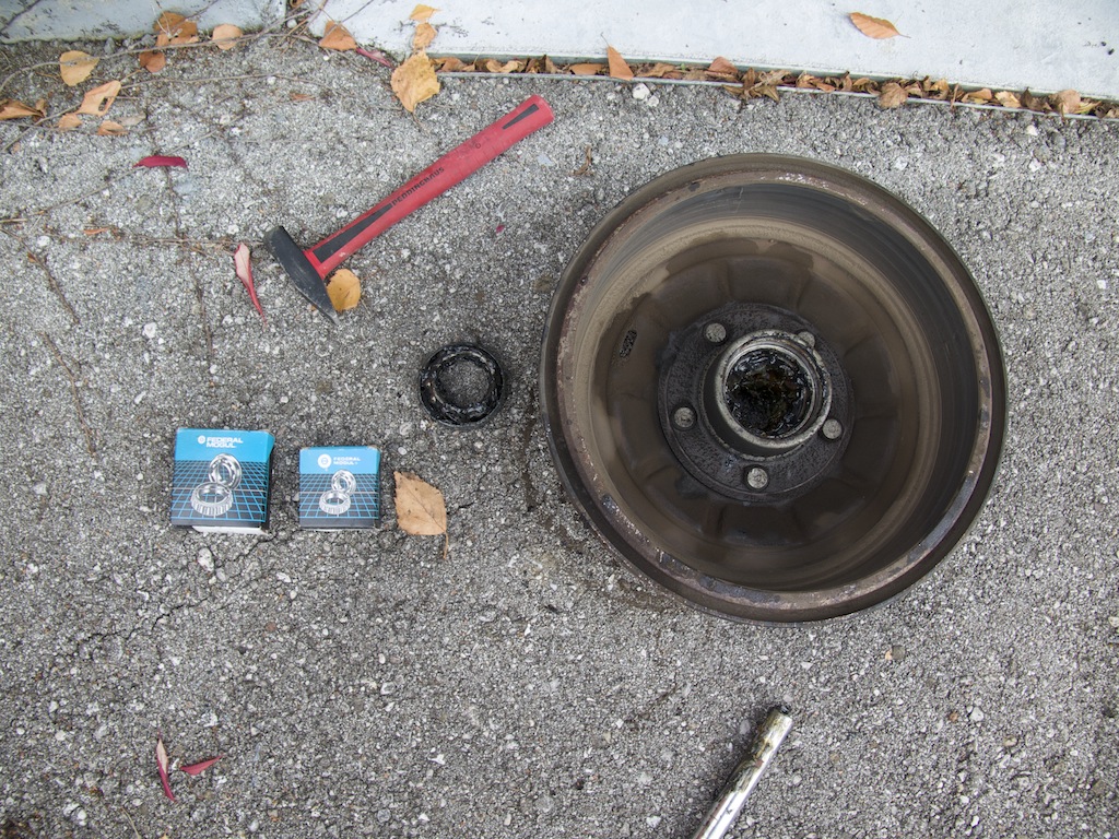 2013 - replacing front wheel bearings