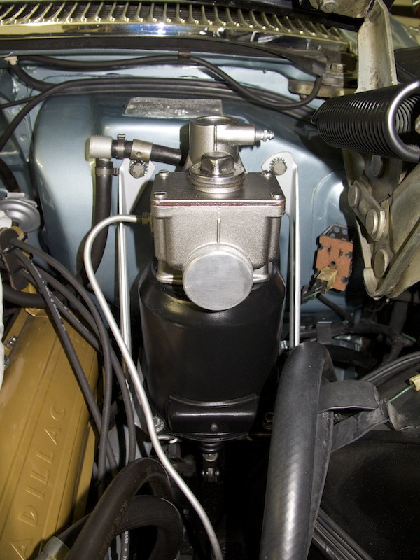 The rebuilt and restored Bendix unit is back in the car
