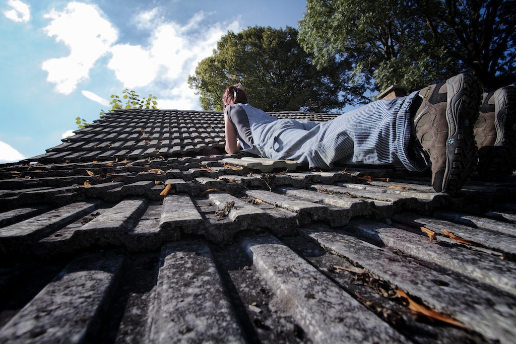 fixing the roof