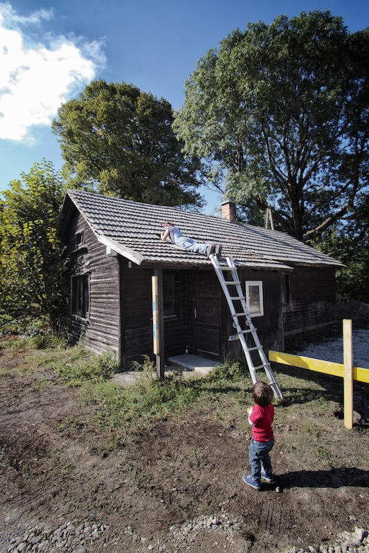 fixing the roof