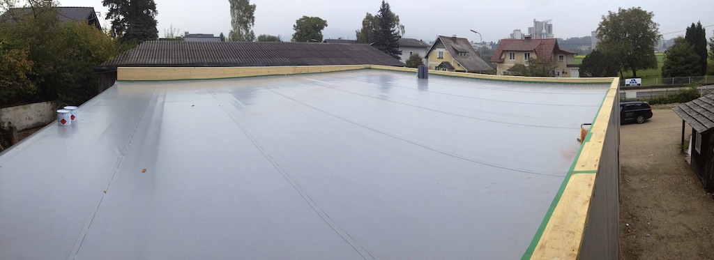 October 11th - insulated and sealed roof