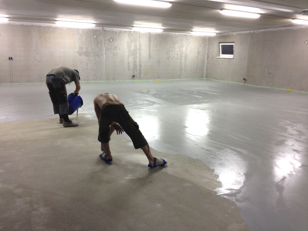 sealing the floor