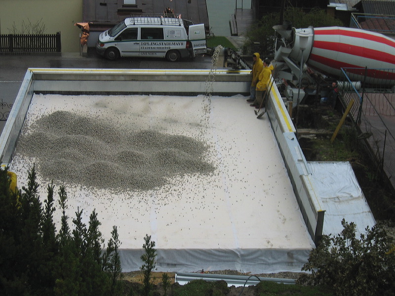 finishing the roof