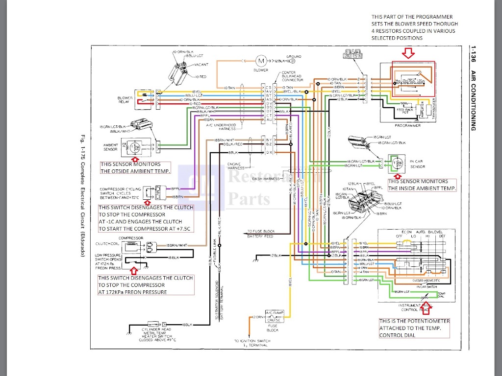 MK II | Geralds 1958 Cadillac Eldorado Seville, 1967 ... buick roadmaster radio wiring diagram 